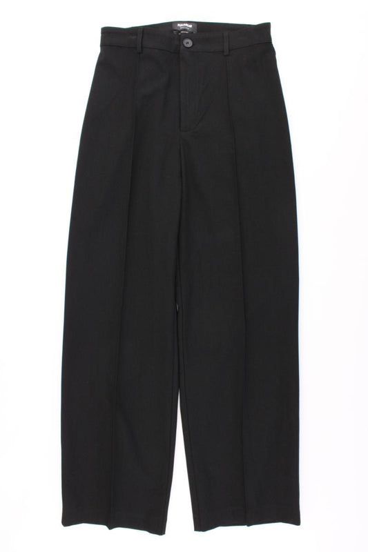 Pull&Bear Stoffhose Gr. L schwarz aus Polyester