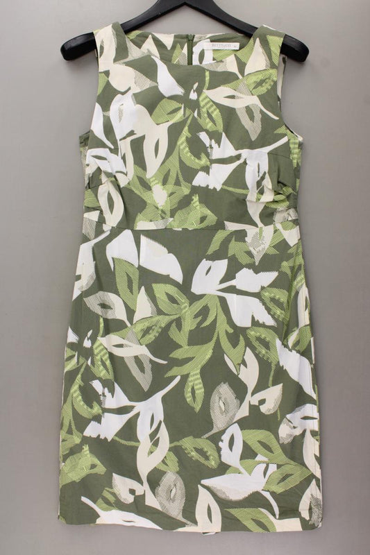 Betty & Co. Bleistiftkleid Gr. 40 Ärmellos grün aus Baumwolle