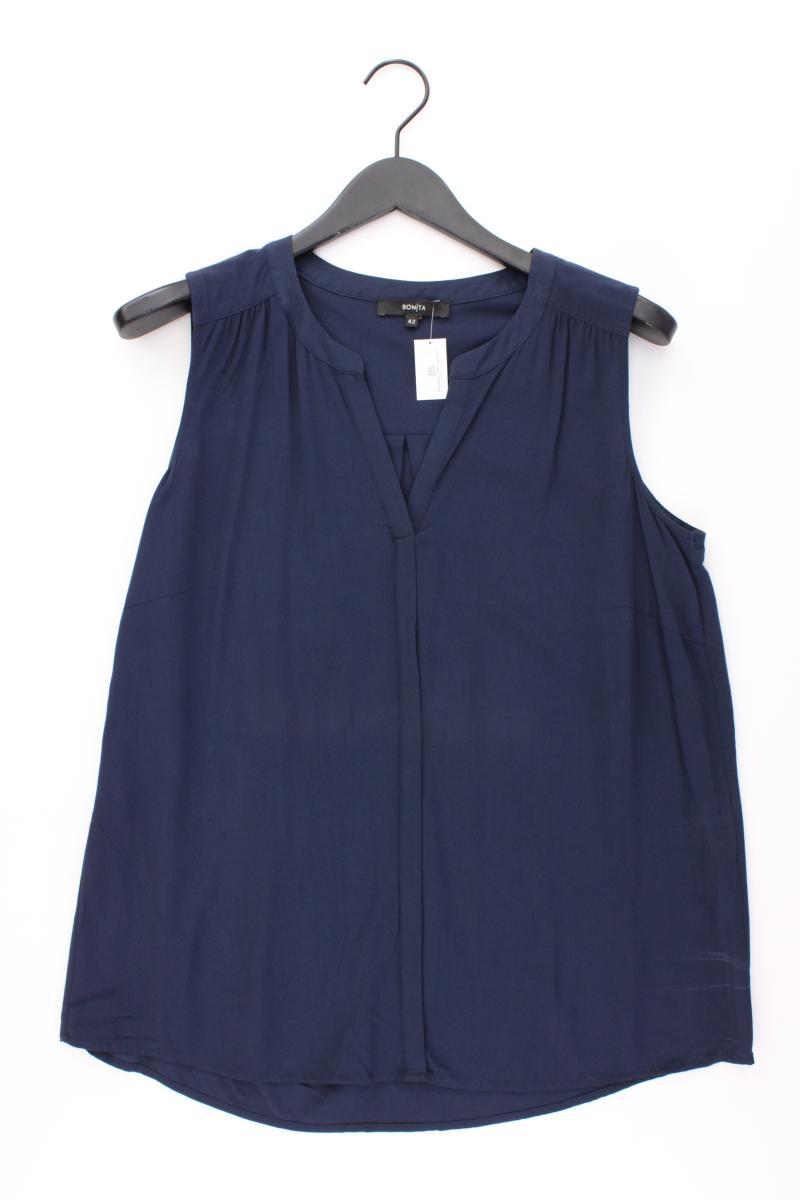Second Hand Outfit Größe L mit Bonita Ärmellose Bluse in Gr. 42 und Halskette