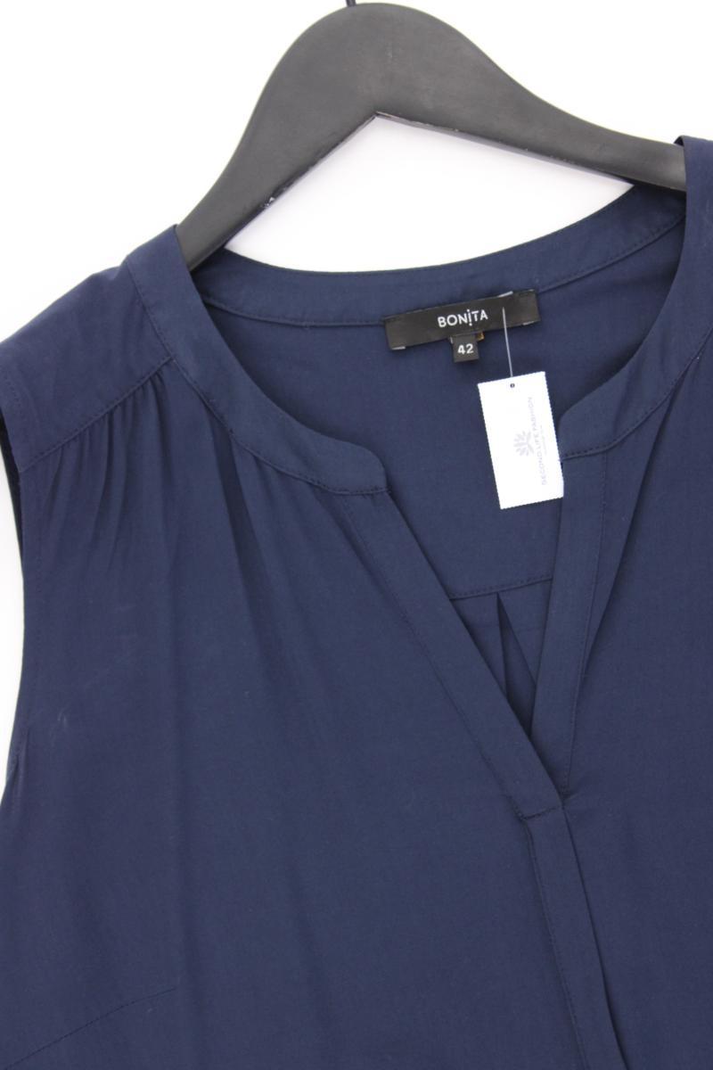 Second Hand Outfit Größe L mit Bonita Ärmellose Bluse in Gr. 42 und Halskette