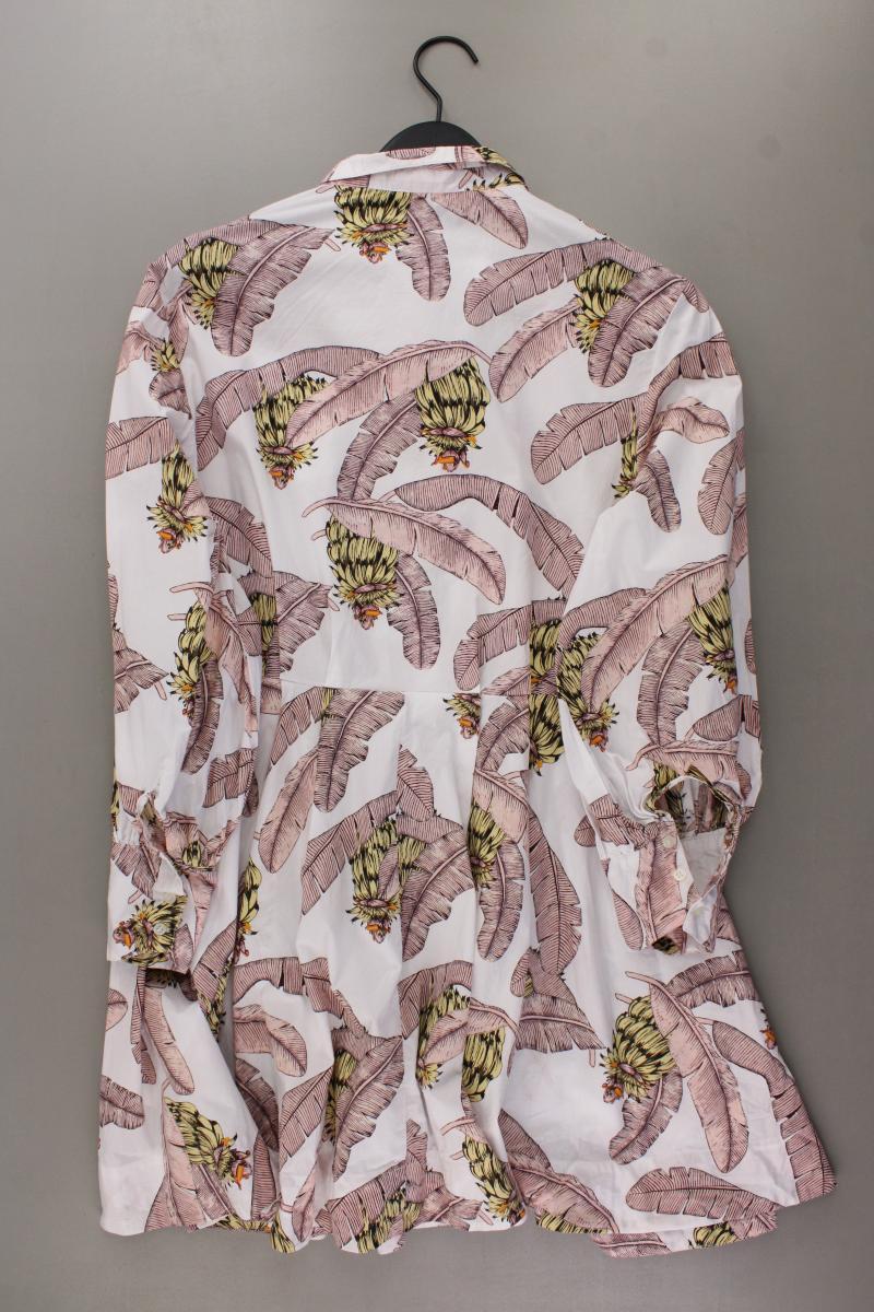 Desmond & Dempsey x H&M Blusenkleid Gr. 40 Langarm mehrfarbig aus Baumwolle