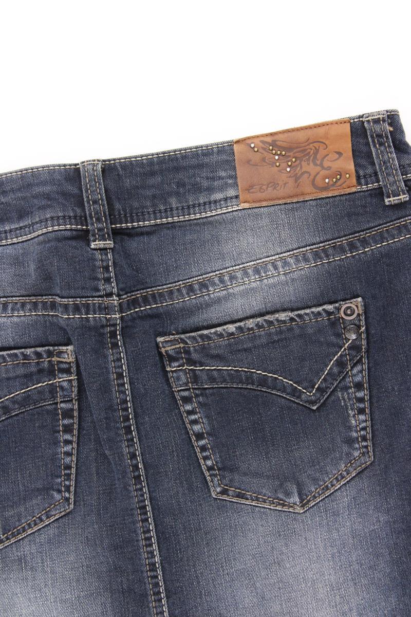 Esprit Jeansrock Gr. W29 blau aus Baumwolle