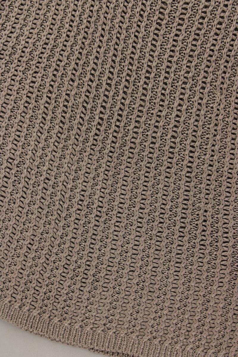 Lisa Tossa Strickshirt Gr. M Kurzarm braun