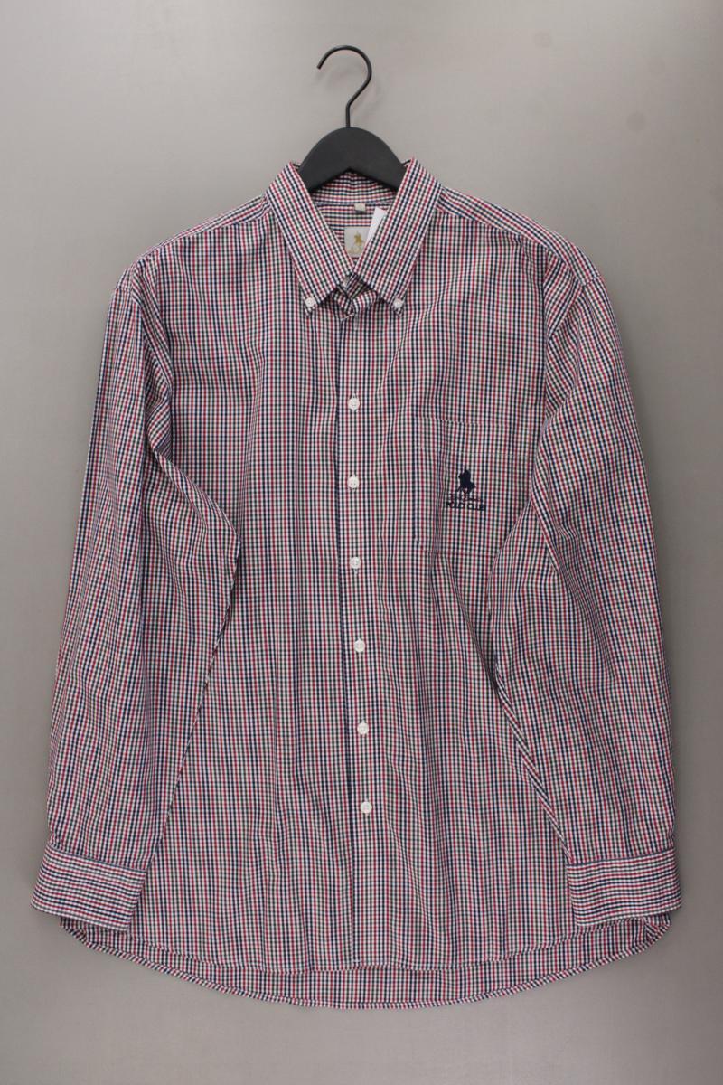 Polo Club Karohemd für Herren Gr. Hemdgröße 43/44 kariert Langarm mehrfarbig