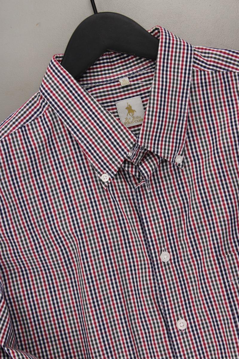 Polo Club Karohemd für Herren Gr. Hemdgröße 43/44 kariert Langarm mehrfarbig