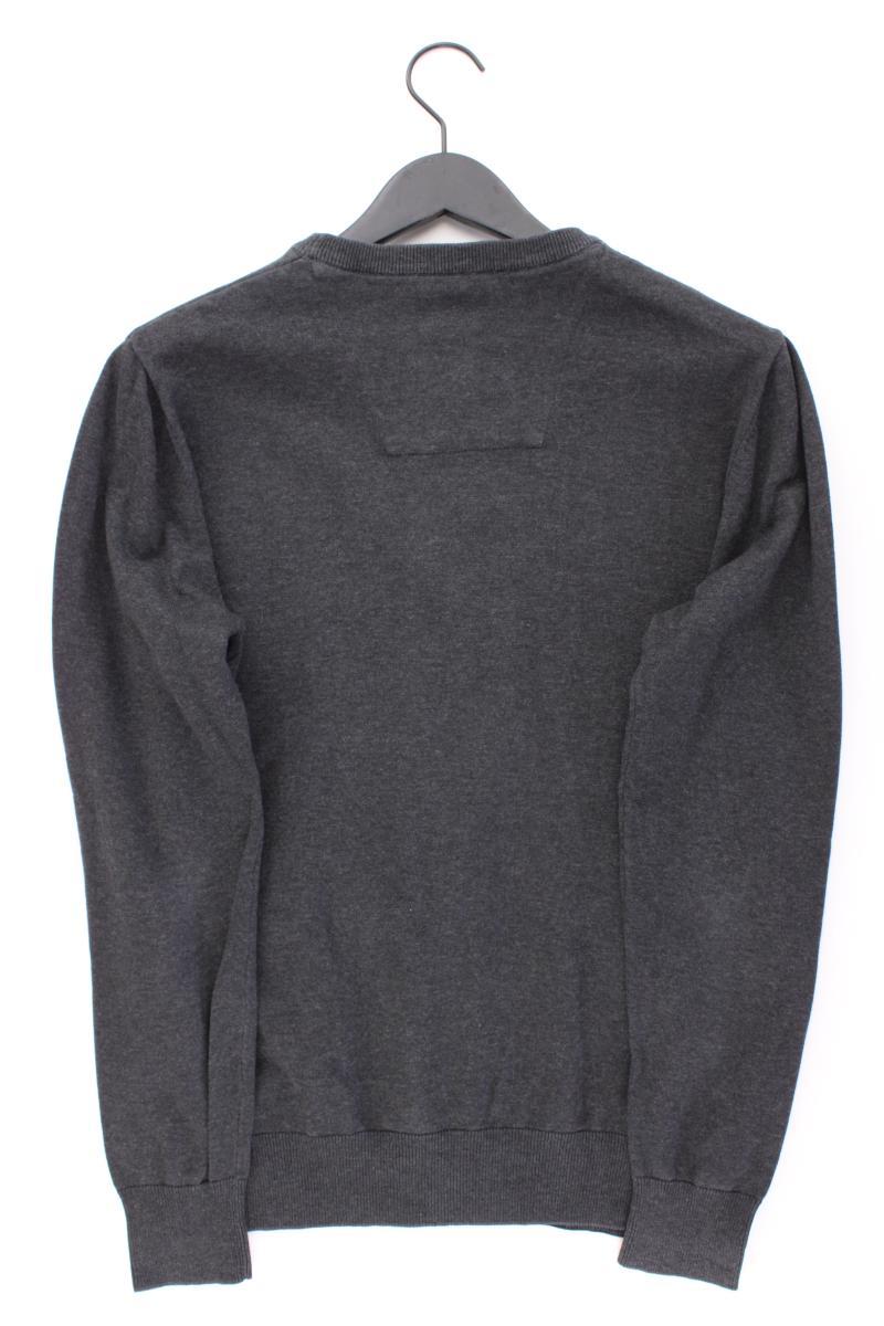 Tom Tailor Feinstrickpullover für Herren Gr. XL grau aus Baumwolle