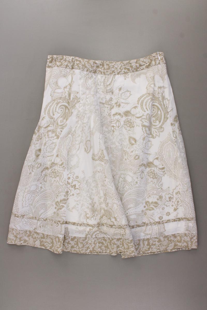 s.Oliver Selection Rock Gr. 36 mit Paisleymuster creme aus Baumwolle