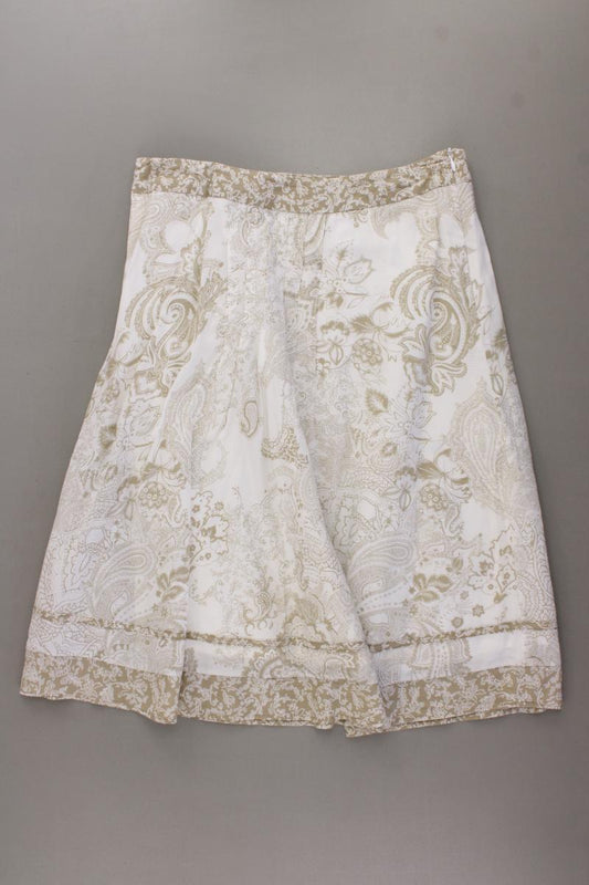 s.Oliver Selection Rock Gr. 36 mit Paisleymuster creme aus Baumwolle