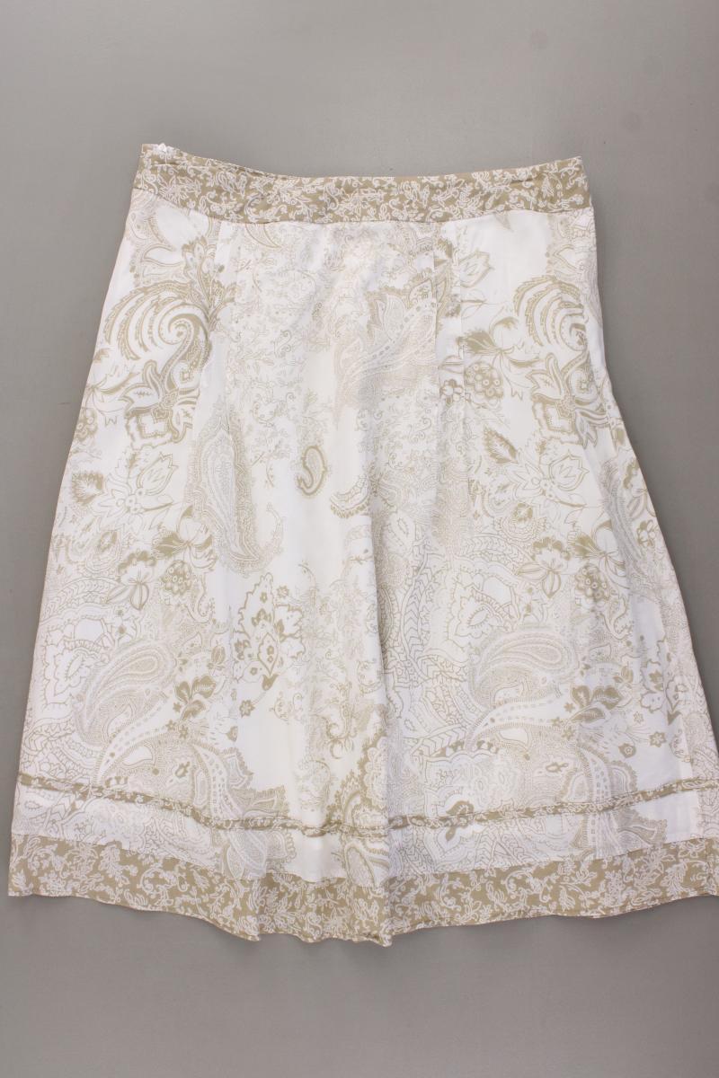 s.Oliver Selection Rock Gr. 36 mit Paisleymuster creme aus Baumwolle