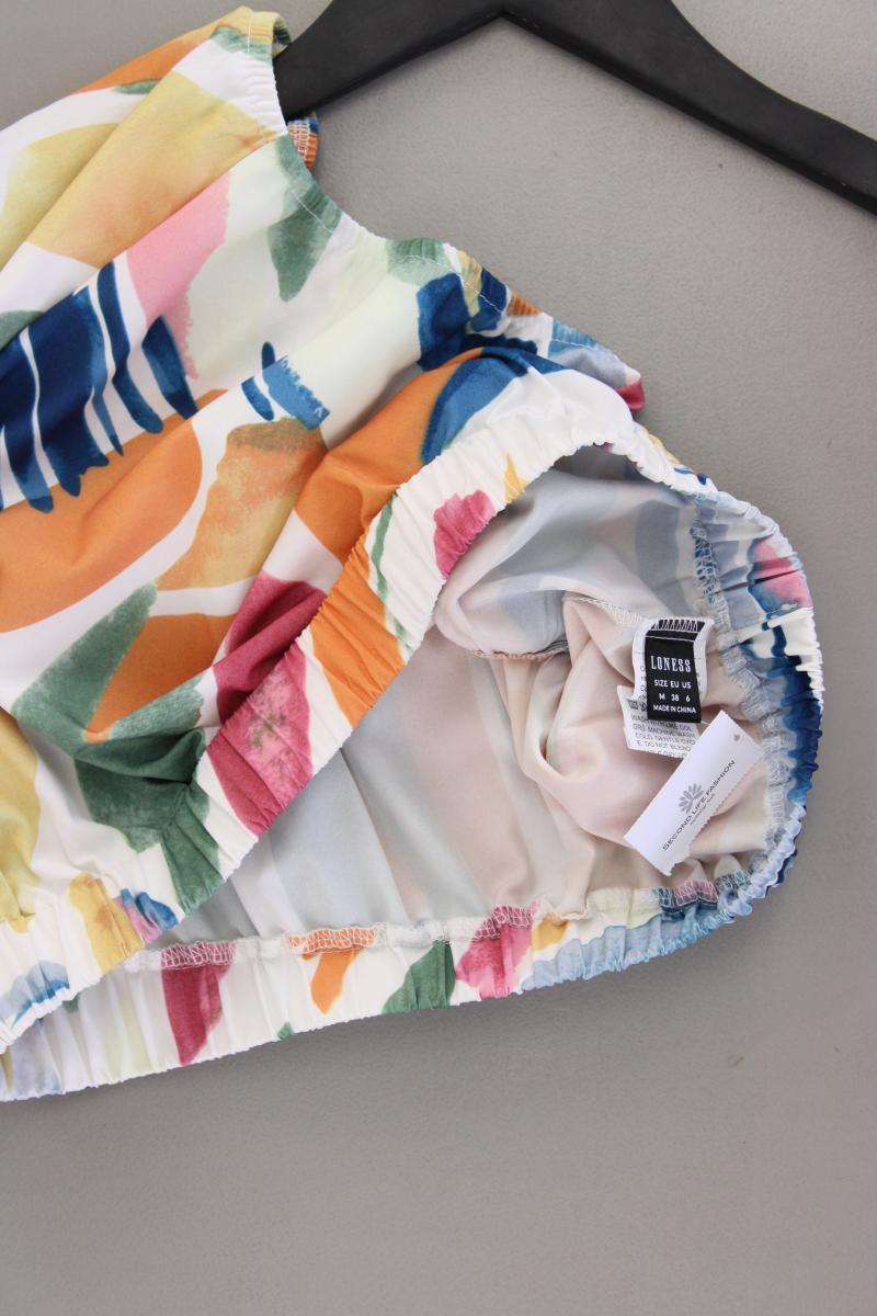 Crop Top Gr. 38 mehrfarbig aus Polyester