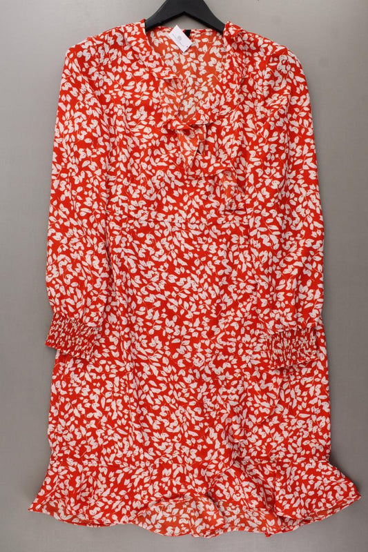 Vero Moda Wickelkleid Gr. L Langarm orange aus Polyester
