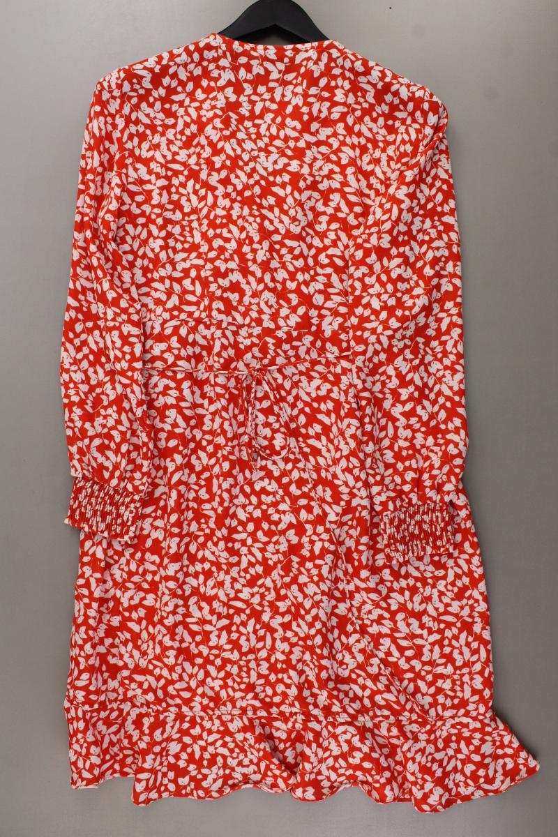 Vero Moda Wickelkleid Gr. L Langarm orange aus Polyester