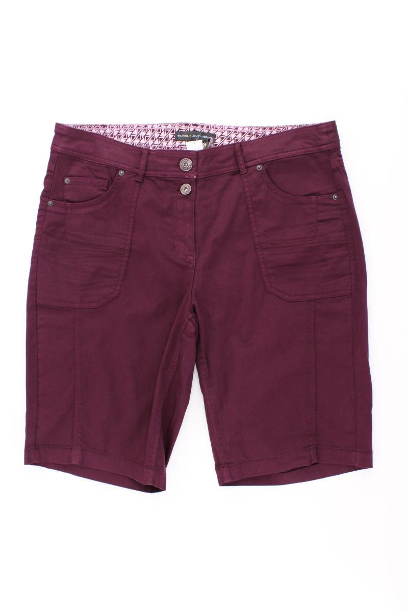 Cecil Shorts Gr. W31 lila aus Baumwolle