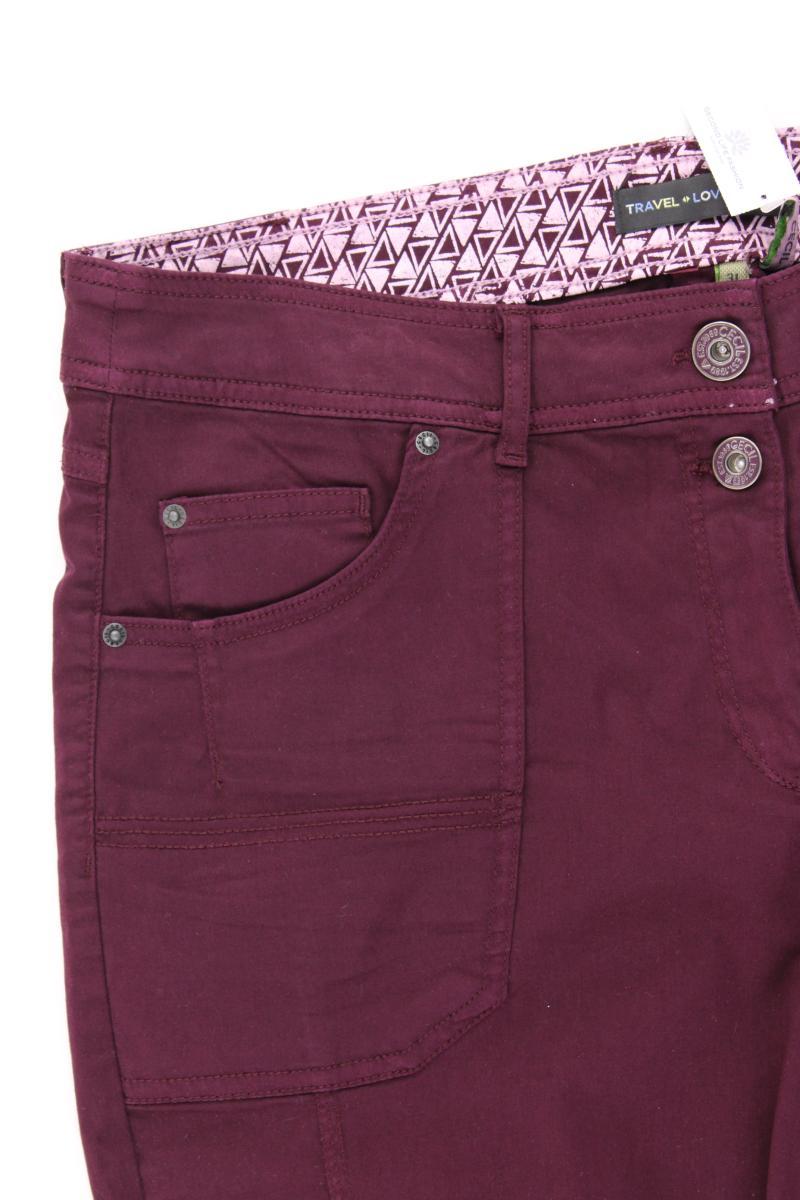 Cecil Shorts Gr. W31 lila aus Baumwolle