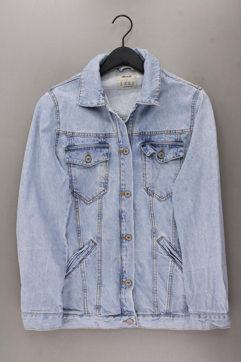 Primark Jeansjacke Gr. 40 blau aus Baumwolle