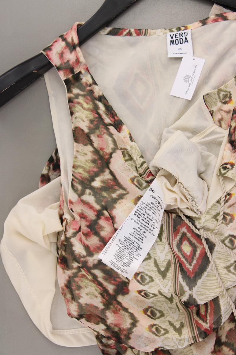 Vero Moda Maxikleid Gr. XS Träger mehrfarbig aus Polyester