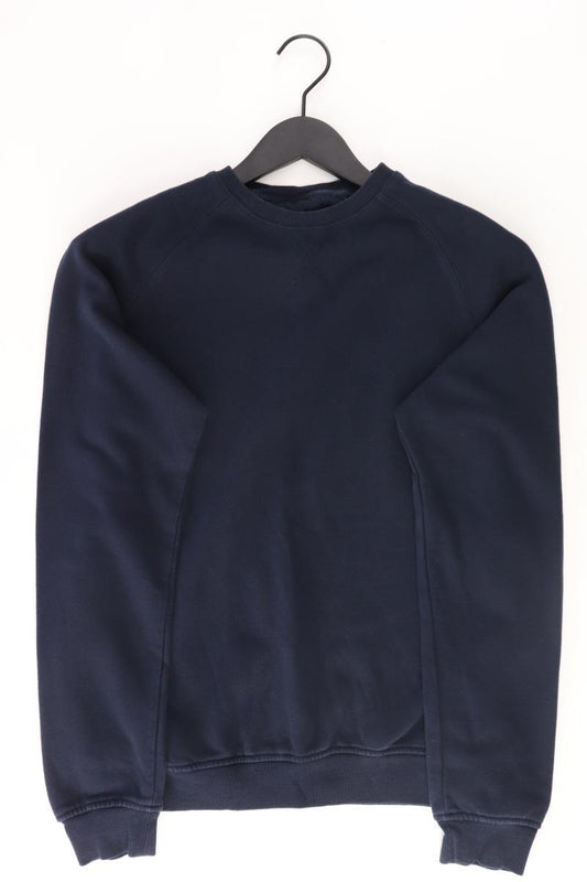 Pier One Langarmpullover für Herren Gr. S blau aus Baumwolle