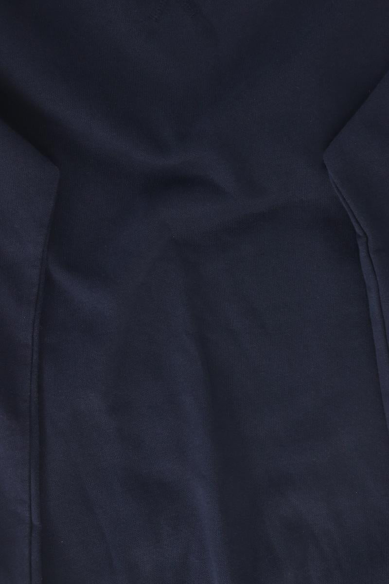 Pier One Langarmpullover für Herren Gr. S blau aus Baumwolle