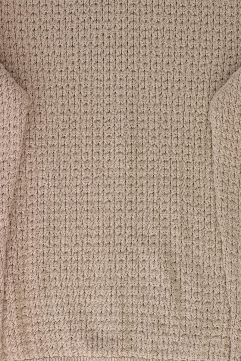 Zara Feinstrickpullover für Herren Gr. L braun aus Baumwolle