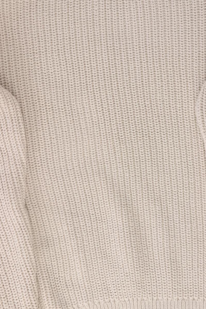 Zara Rollkragenpullover für Herren Gr. S creme aus Baumwolle