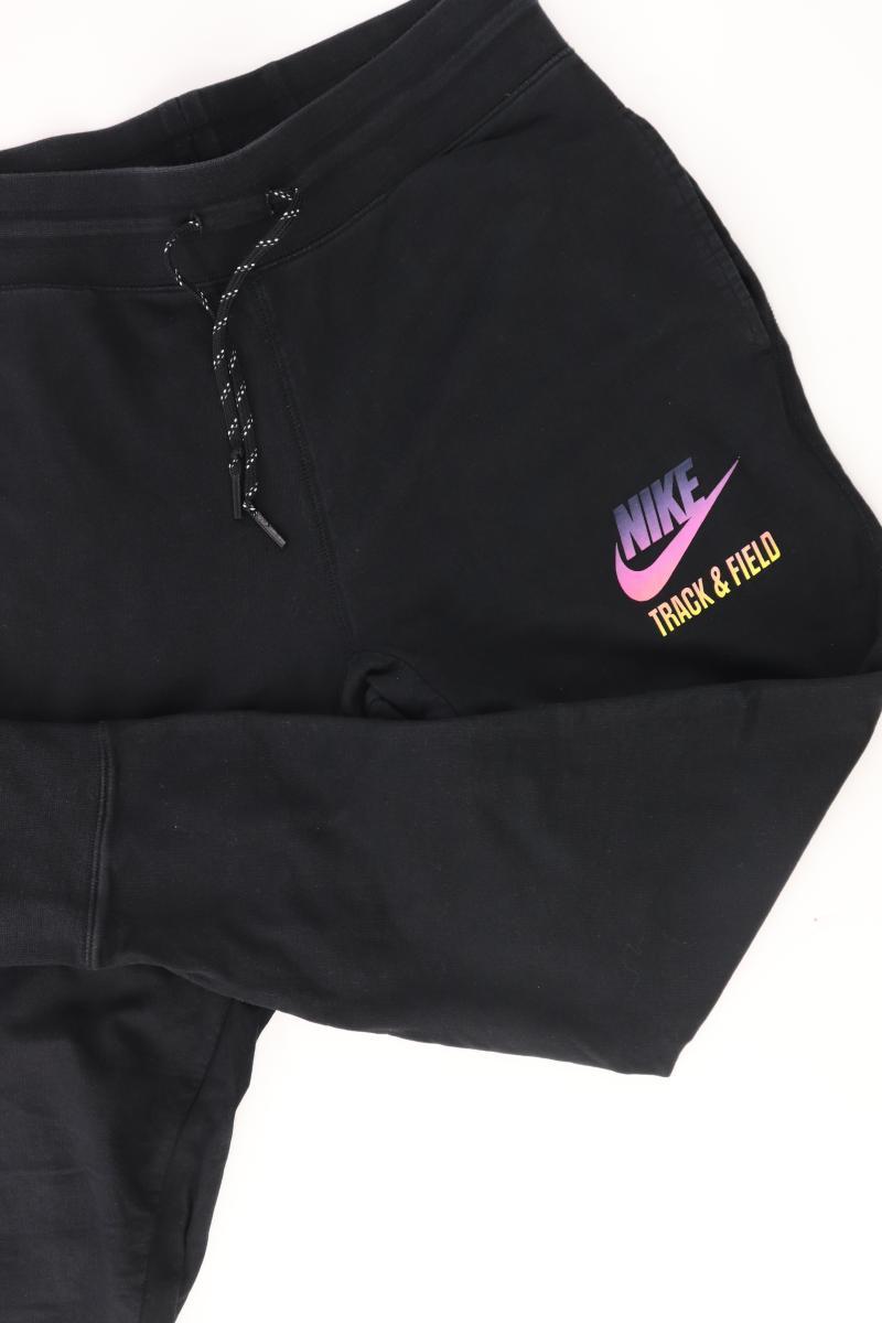 Nike Jogginghose für Herren Gr. L schwarz aus Baumwolle
