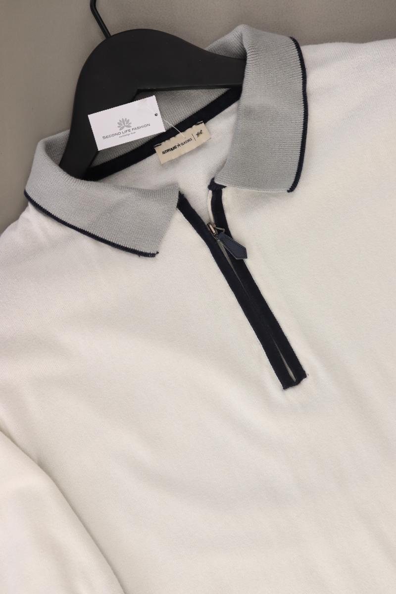Altinyildiz Classics Poloshirt für Herren Gr. L Kurzarm creme