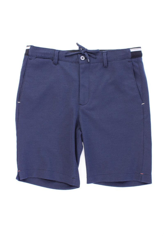 Zara Shorts für Herren Gr. M blau aus Polyester