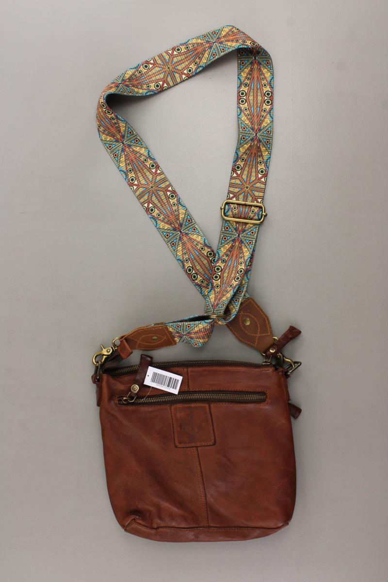 HARBOUR 2ND Umhängetasche braun aus Leder