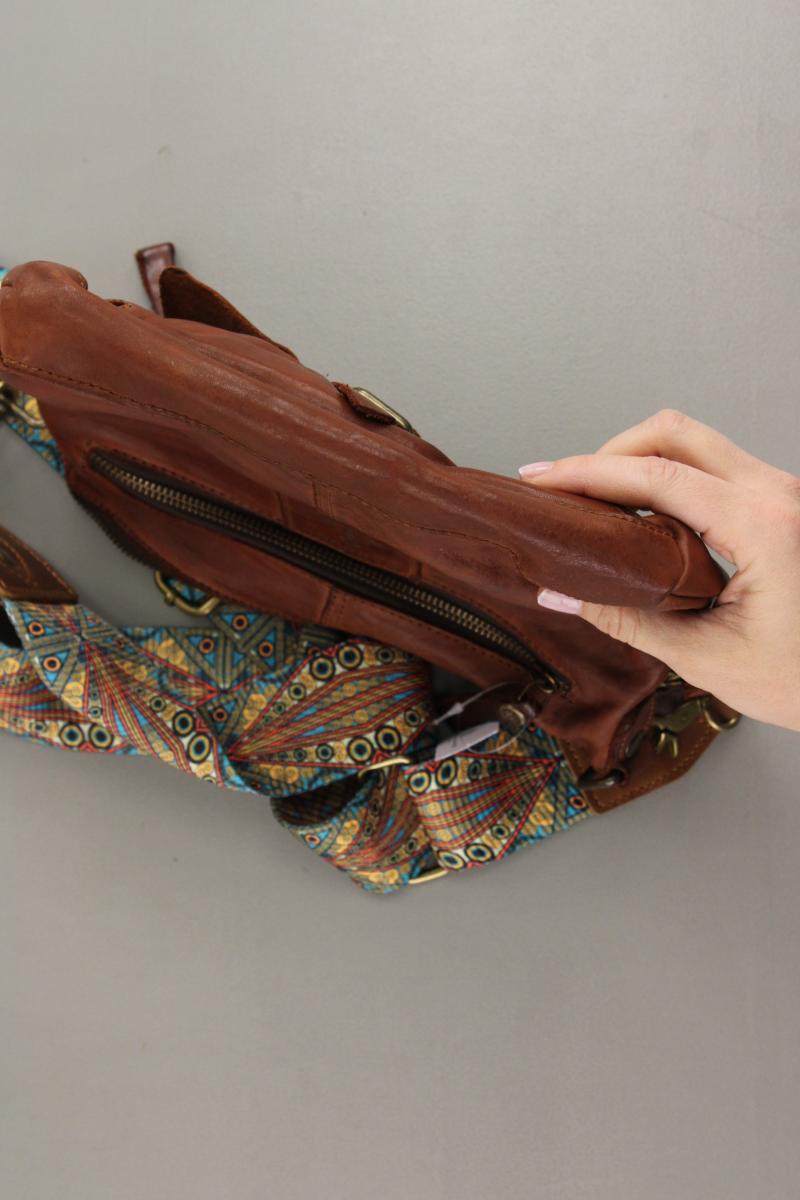 HARBOUR 2ND Umhängetasche braun aus Leder