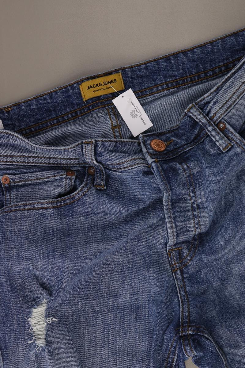 Jack & Jones Jack&Jones Slim Straight  Tim Jeans für Herren Gr. W34/L32 blau