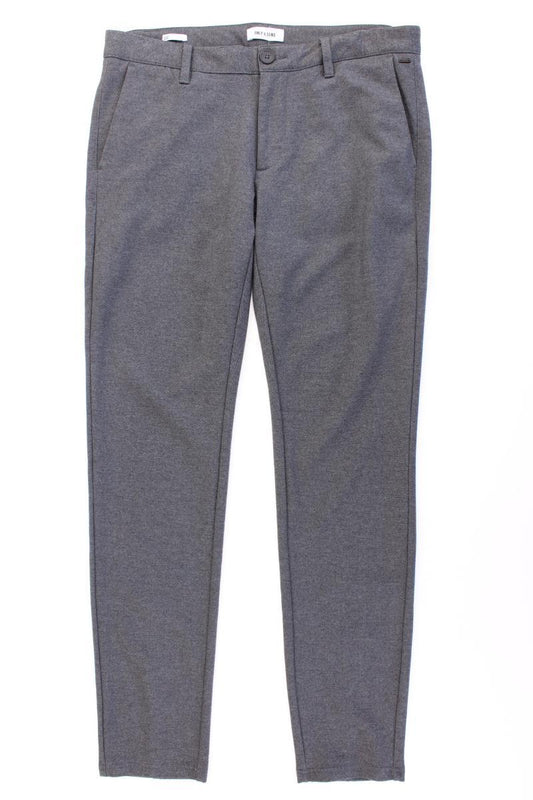 ONLY & SONS Stoffhose für Herren Gr. W33/L34 grau aus Viskose