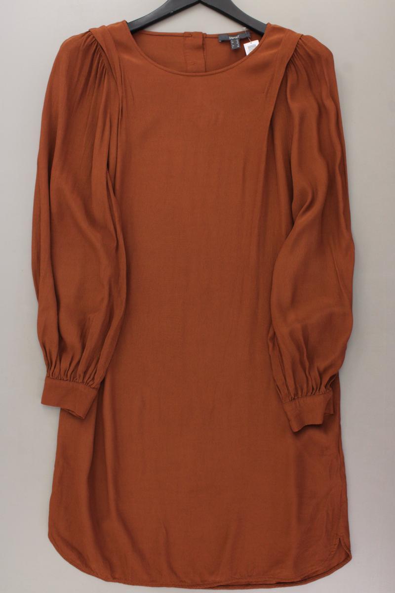 Esprit Langarmkleid Gr. 36 neuwertig braun aus Viskose