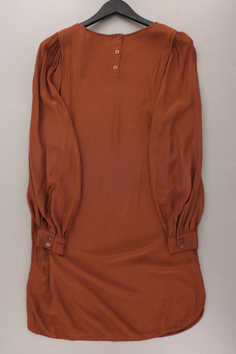 Esprit Langarmkleid Gr. 36 neuwertig braun aus Viskose