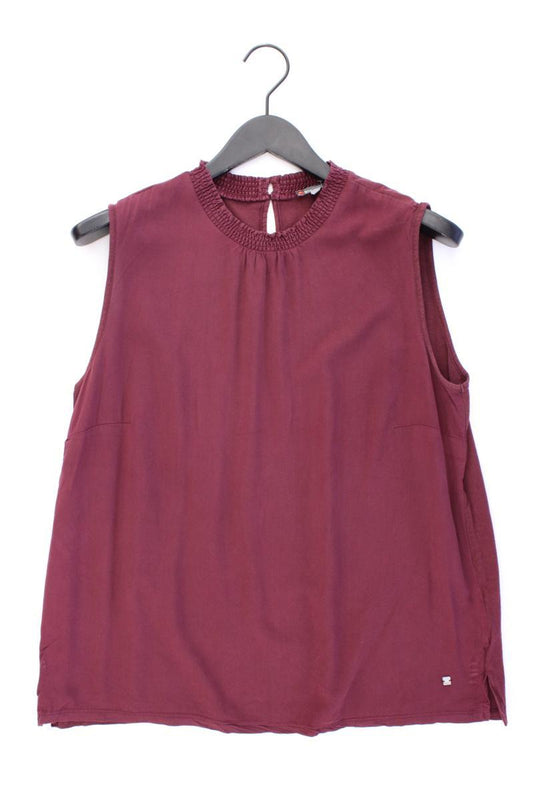 Street One Ärmellose Bluse Gr. 44 rot aus Viskose