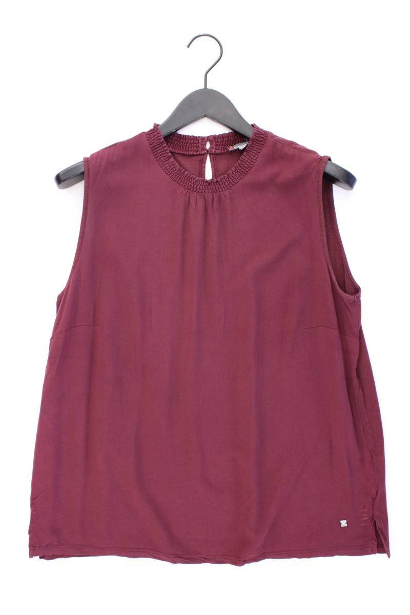 Street One Ärmellose Bluse Gr. 44 rot aus Viskose