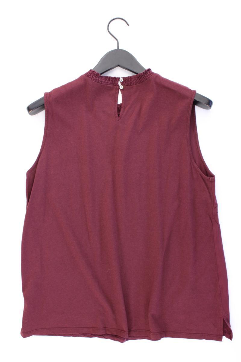 Street One Ärmellose Bluse Gr. 44 rot aus Viskose