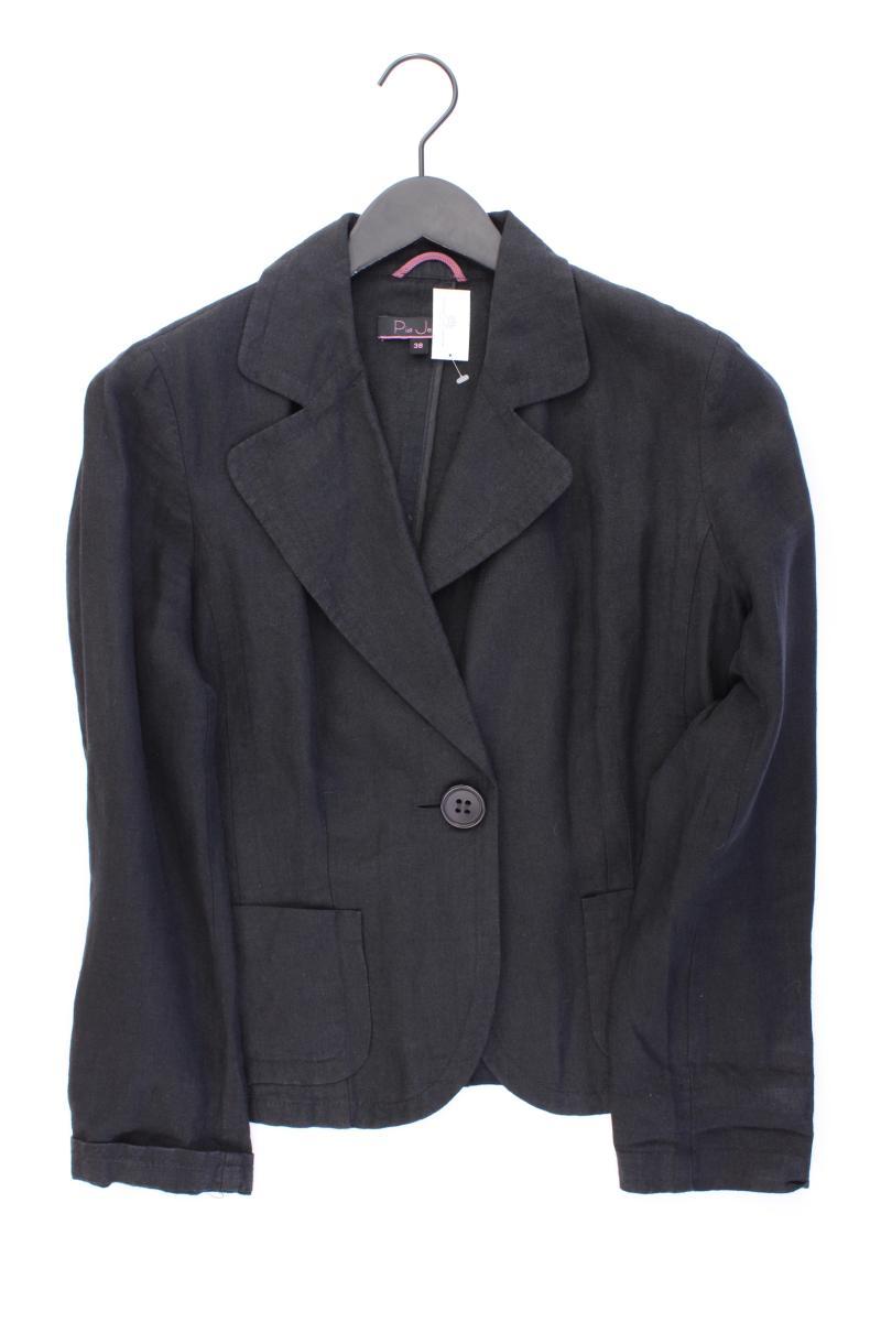 Pia Jessen Leinenblazer Gr. 38 schwarz