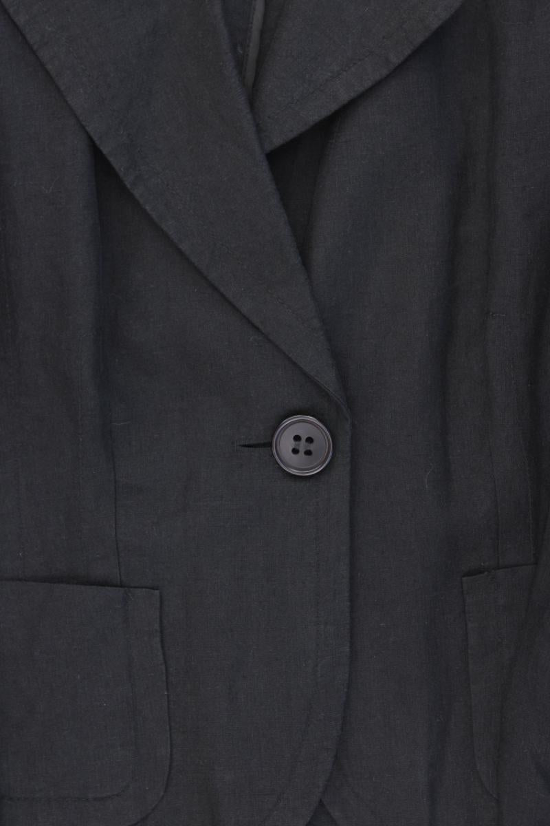 Pia Jessen Leinenblazer Gr. 38 schwarz