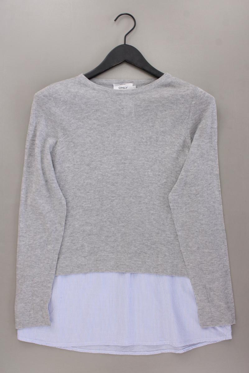 Only Pullover Gr. L grau aus Nylon