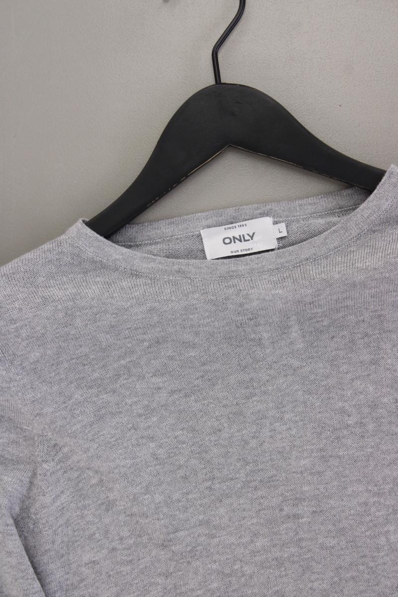 Only Pullover Gr. L grau aus Nylon