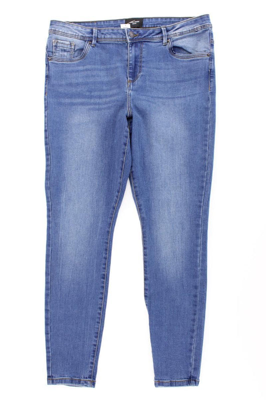 Vero Moda Skinny Jeans Gr. XL/L30 blau aus Baumwolle