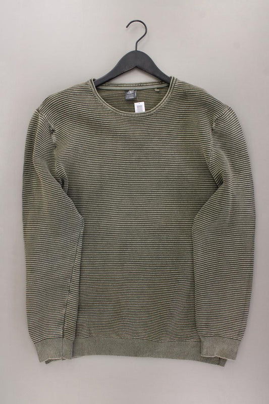 Tom Tompson Pullover für Herren Gr. XXL olivgrün aus Baumwolle