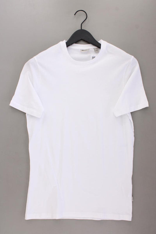 ONLY & SONS T-Shirt für Herren Gr. M Kurzarm weiß aus Baumwolle