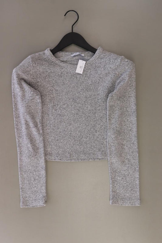 Zara Feinstrickpullover Gr. M grau aus Viskose