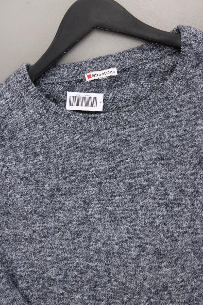 Street One Feinstrickpullover Gr. 46 grau