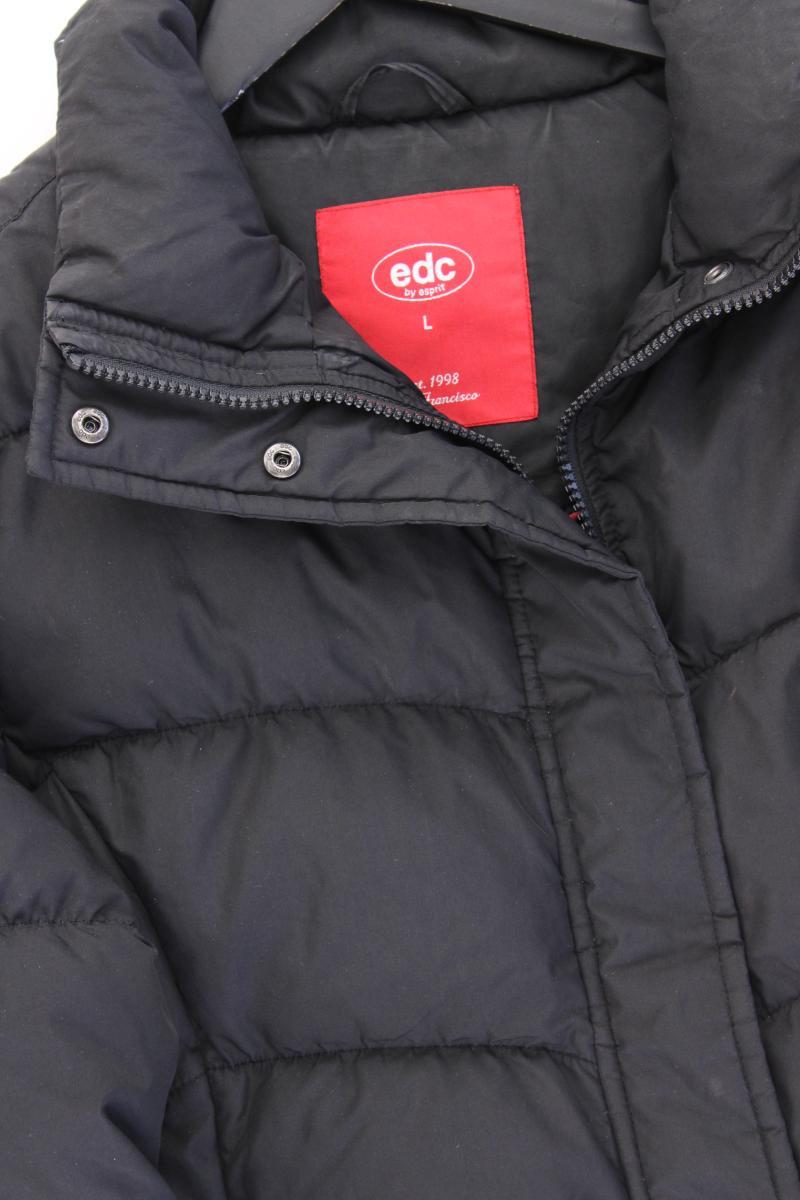 edc by Esprit Daunenjacke Gr. L schwarz aus Polyester