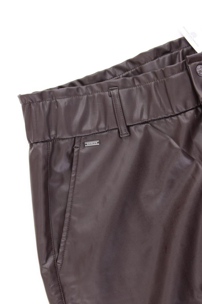 Street One Kunstlederhose Gr. 46 braun