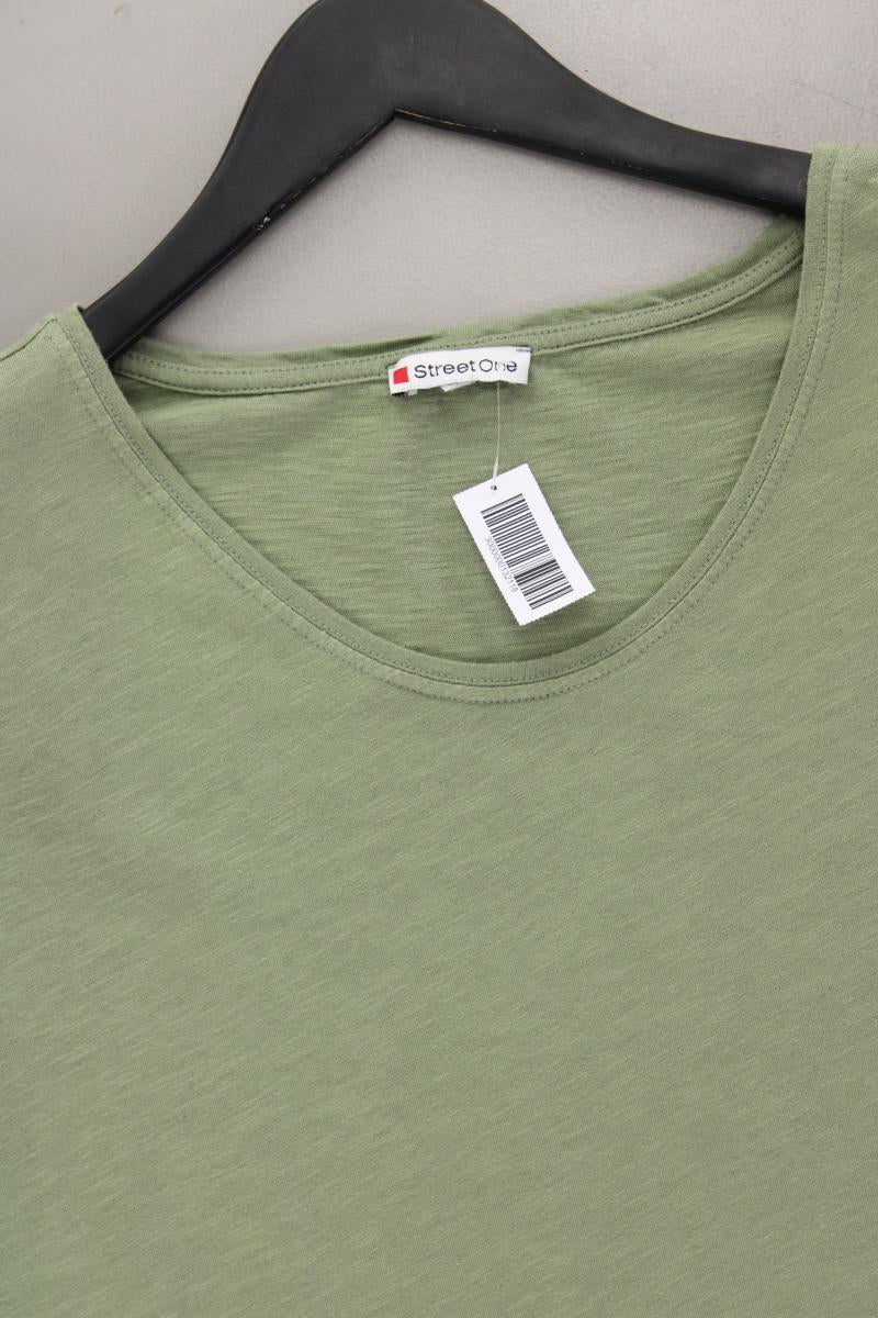 Street One T-Shirt Gr. 46 Kurzarm grün