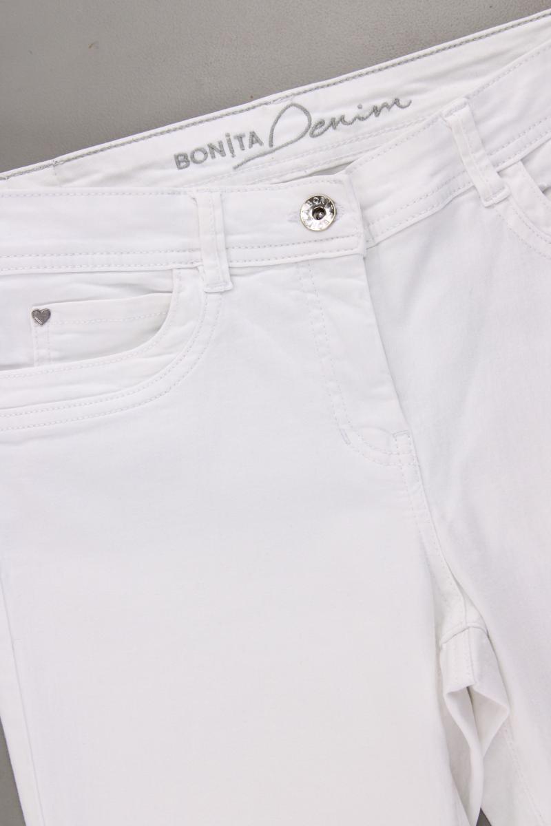 Bonita Hose Gr. 38 weiß aus Baumwolle