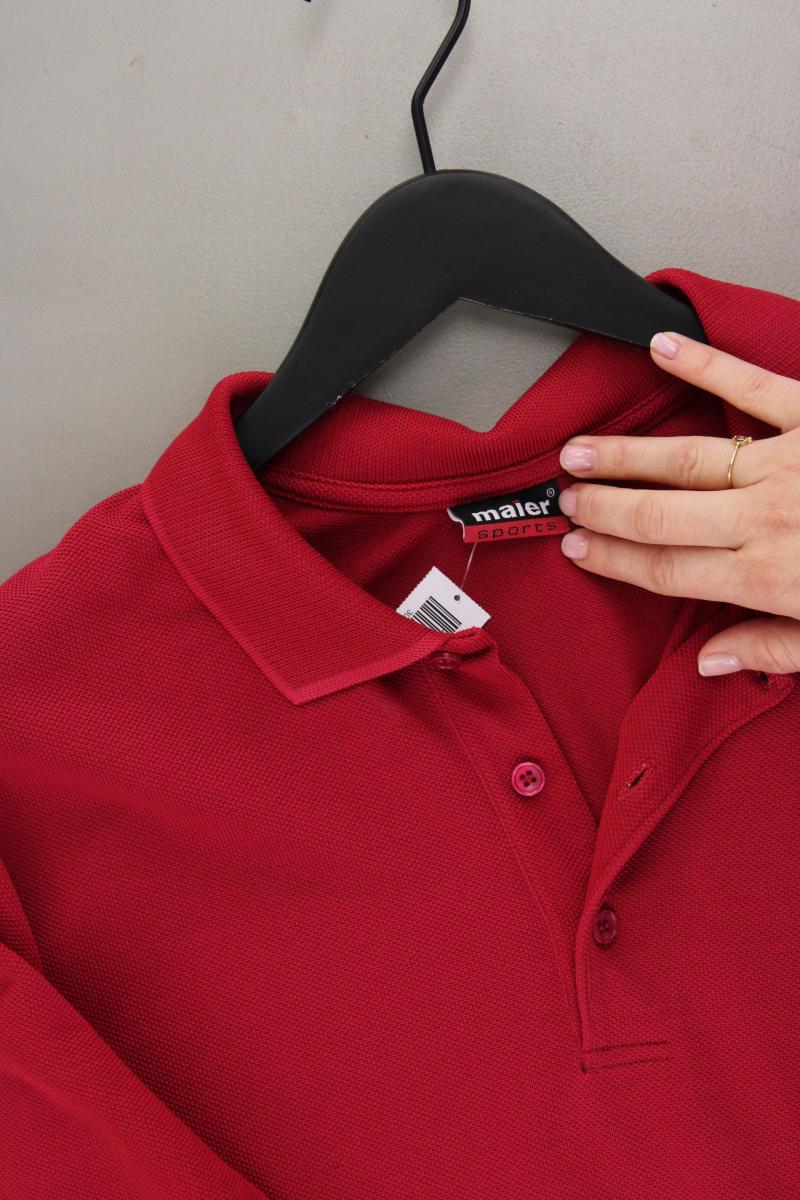 maier sports Poloshirt für Herren Gr. XL Kurzarm rot